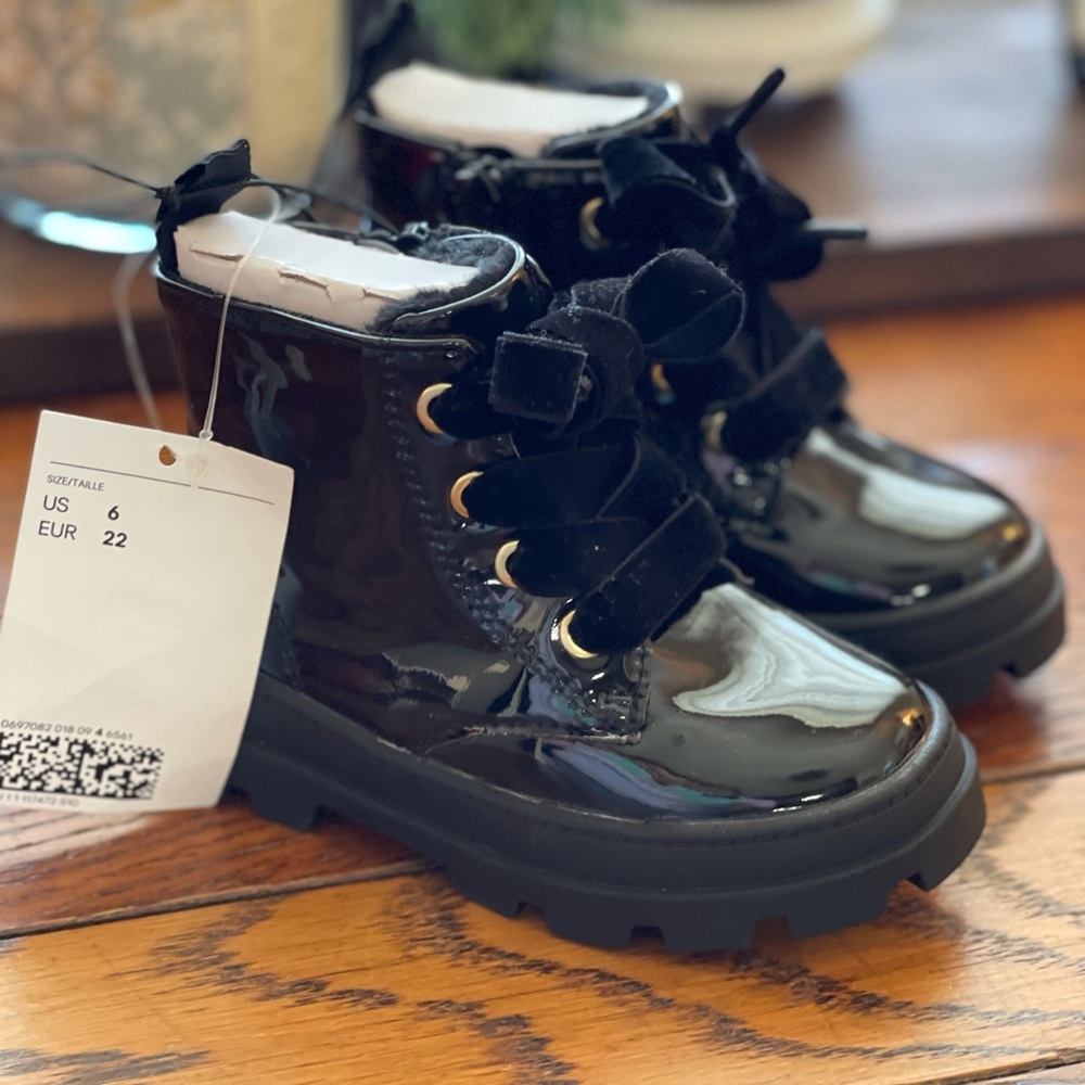 Black Toddler Boots
